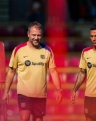 记者：蒂亚戈将重返巴萨，再次加入弗里克的教练团队